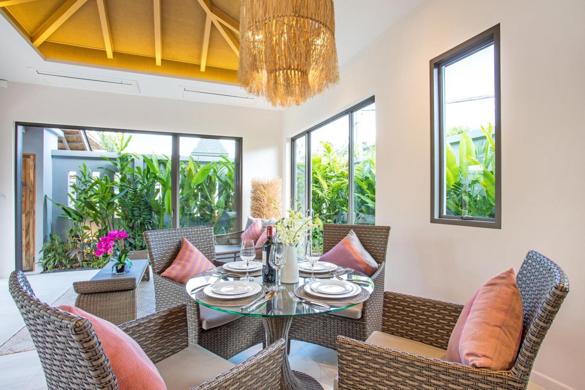Boutique 2Br Villa Dalaa 1, Chemical Free Pool, Gated Residence, Kamala Beach Esterno foto