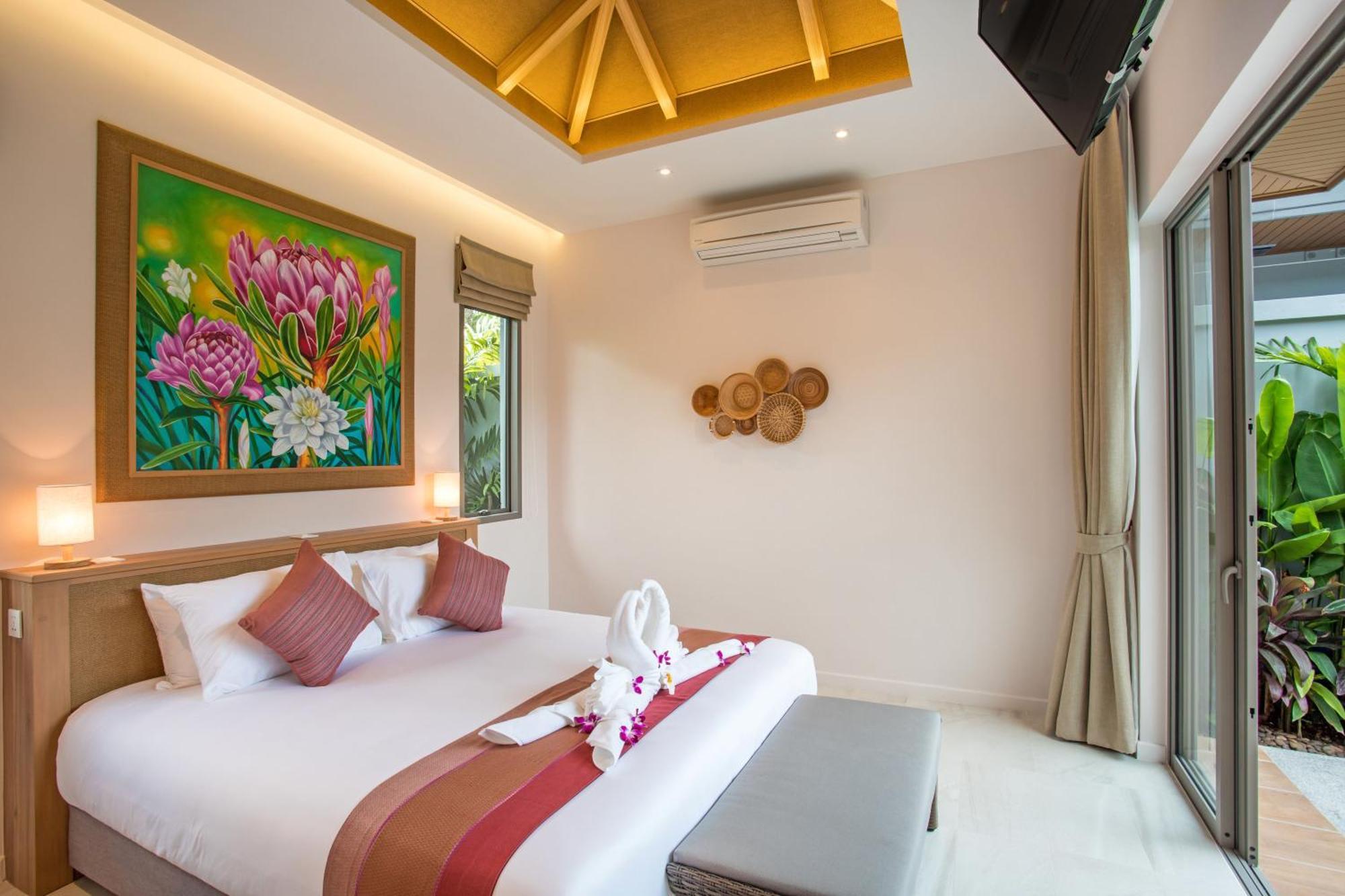 Boutique 2Br Villa Dalaa 1, Chemical Free Pool, Gated Residence, Kamala Beach Esterno foto