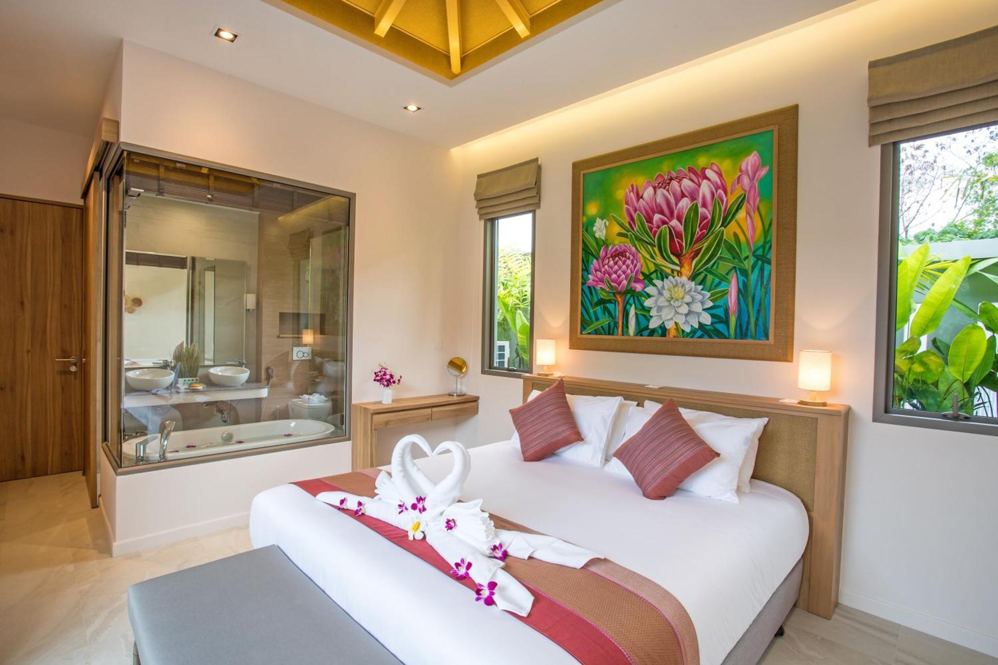Boutique 2Br Villa Dalaa 1, Chemical Free Pool, Gated Residence, Kamala Beach Esterno foto