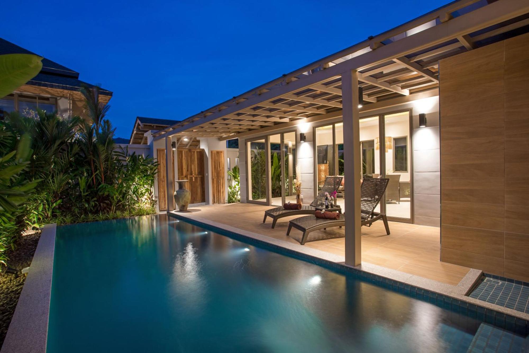 Boutique 2Br Villa Dalaa 1, Chemical Free Pool, Gated Residence, Kamala Beach Esterno foto